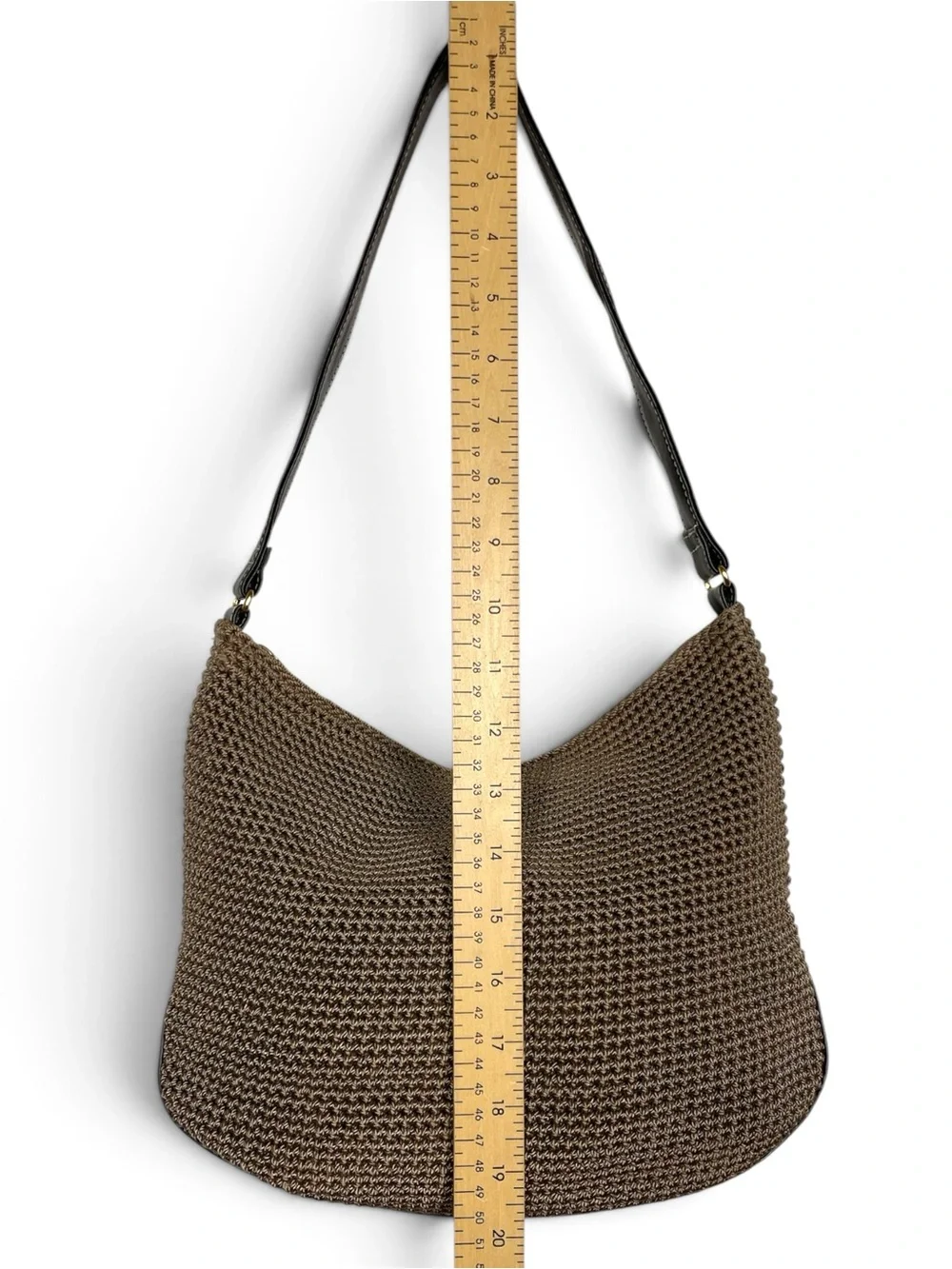 The Sak Woven Hobo shoulder Bag tan/ brown